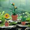 (Gobricks version) 340pcs MOC Small potted tropical plants
