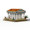 1663pcs MOC Ancient Greek Temple/Roman temple