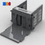 284pcs MOC-83303  Imperial Corridor System Small Room