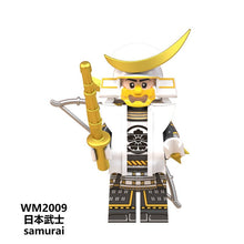 WM6096 Set sale Samurai Series Anime Figure minifigures