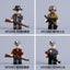 MTZ059-MTZ062 German soldier in World War II Minifigures