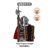 V1003 medieval castle knight Minifigures