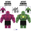 AF366-367 Superhero Hulk Minifigures
