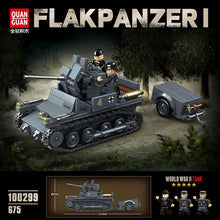 675pcs QUANGUAN 100299 FLAKPANZER I