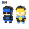 (Gobricks version) 185pcs MOC-176363 Invincible Brickheadz LEGO MOC - Amazon Prime Video Invincible