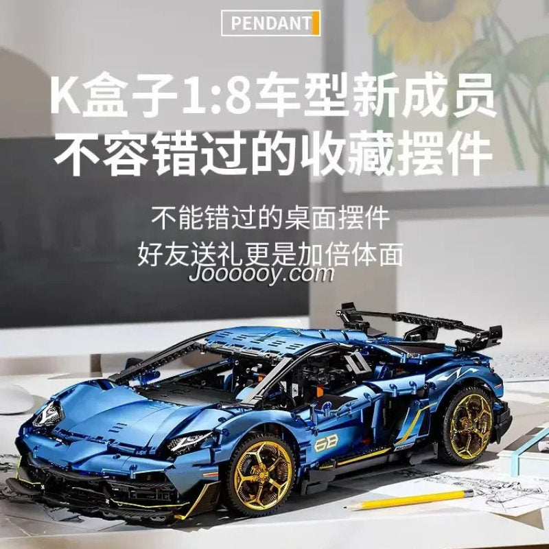 3811PCS KBOX 10520 Aventador SVJ 63 Limited Edition – Joy Bricks
