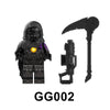 GG002-GG007 Military Series Delta Operation Special Forces Figure Minifigures