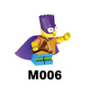 M1001 M1002 Minifigures The Simpsons
