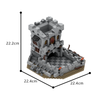 (Gobricks version) 952PCS MOC-184932 Tiamat's Dice Tower - Tower