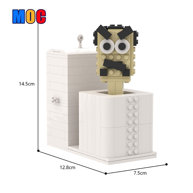 Skibidi Toilet LEGO : HUGE Upgraded G-MAN TOILET 4.0 from Episode 67 (part  2) 