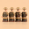 MTZ035-MTZ038 British Army in World War I Minifigures
