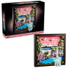 1892pcs Japanese Cherry Blossom Landscape