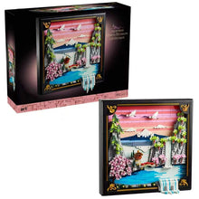 1892pcs Japanese Cherry Blossom Landscape