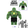 AF366-367 Superhero Hulk Minifigures