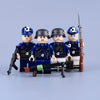 MTZ027-MTZ030 Coastal Assault Troops Minifigures