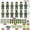M1818 M8086 M8189 Russian field unit minifigures