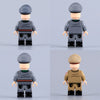 MTUV142-MTUV145 German Field Marshal General in World War II minifigures