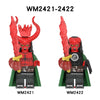 WM2421-2422 superhero Hellboy Minifigures