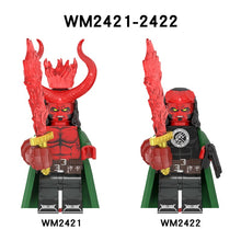 WM2421-2422 superhero Hellboy Minifigures