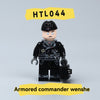 HTL043-044 WWII Panzer Commander Minifigures