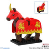 M115-120 Medieval series ancient scorpion mount armored warhorse Minifigures
