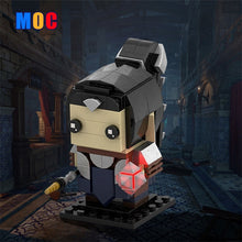 (Gobricks version) 154PCS MOC-179958 Shadowheart Brickheadz (Baldur's Gate 3)