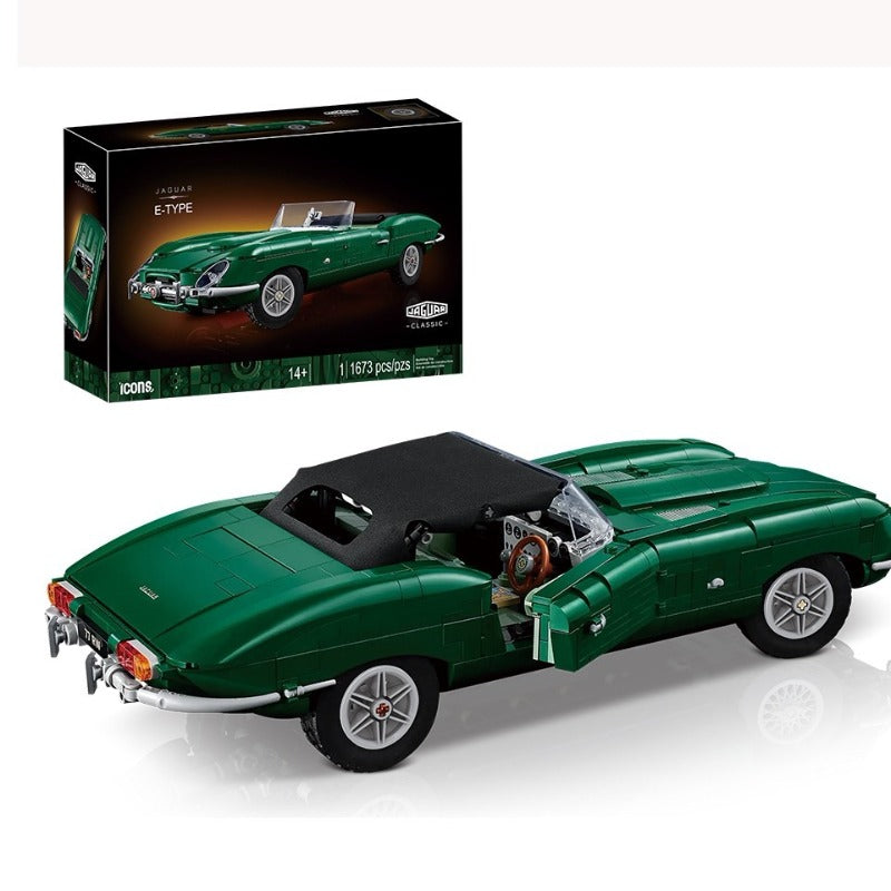 1673PCS Jaguar E-Type – Joy Bricks