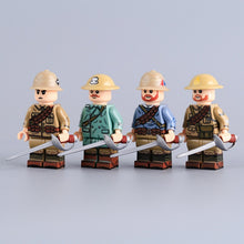 MTZ047-MTZ050 Scottish cavalry in World War I Minifigures