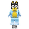 TP1017 TP1018 Bluey series Minifigures
