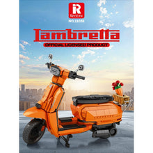 1169pcs Reobrix 11036 11037 Lambretta V200 1:5