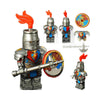 VP3731-3734 medieval knight minifigure