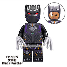 TV6202 Superhero Series Black Panther Iron Man Thor Minifigures