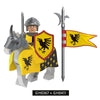 G0149 G0155 Medieval Black Hawk Knight Warhorse Minifigures(new, updating)
