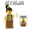 AIP3-1—AIP3-6 Phantom Ninja Casual Wear Series Minifigures