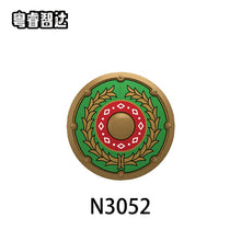N3052-3055 Medieval castle Roman round shield Minifigures
