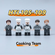 HTL105-109 World War II Cooking Team Minifigures