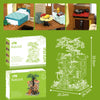 1711PCS XJD JD039 Four Seasons Tree House