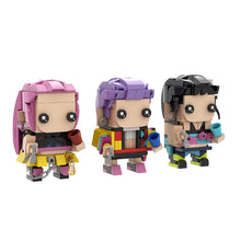 (Gobricks version) 519pcs MOC Witch Hunters - Mira, Zoe, Rumi