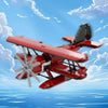 (Gobricks version) 620pcs MOC Acrobatic seaplane