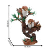 (Gobricks version) 404pcs MOC-209245 Two little birds
