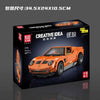 1607PCS Mouldking 10116 Mura sports car