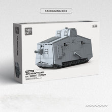 920pcs QUANGUAN 300017 A7V HEAVY TANK
