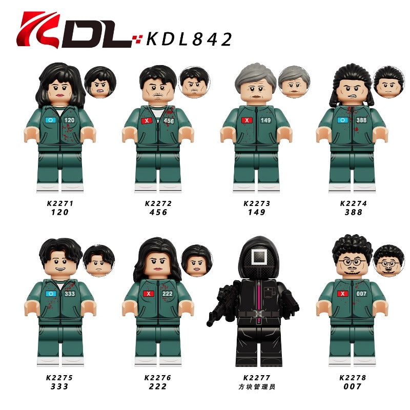 KDL842 Squid Game Series Minifigures – Joy Bricks