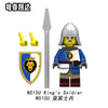 N511U-518U Medieval Castle Knight Series minifigures