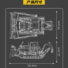 3568 pcs Mouldking 17049 PR766 Bulldozer