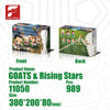 989pcs Free tribe 11050 Starlit Greenfield