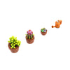 (Gobricks version) 400pcs MOC Drought-tolerant plants in small pots