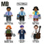 MB1013-MB1018 The Office (movie series) Minifigures