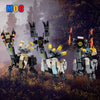 (Gobricks version) 469PCS MOC-184406 Grazer, Lancehorn, and Fanghorn: Horizon