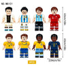 M8242 M8101 M8077 M8046 Football League Player Minifigures